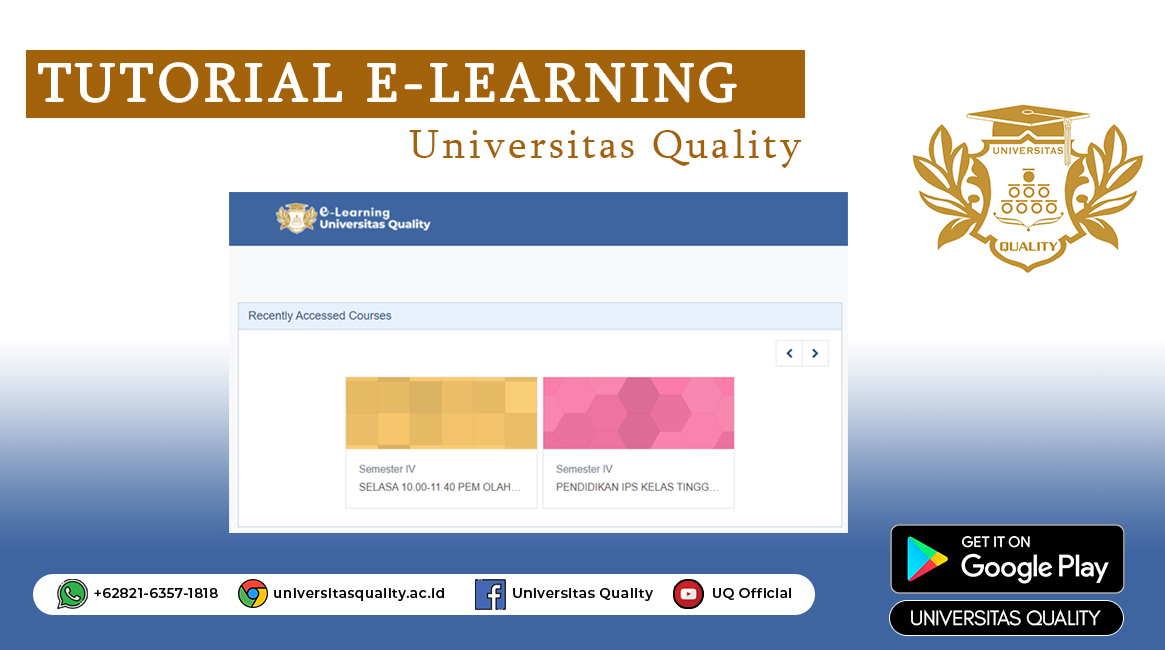 Playlist Tutorial E-Learning